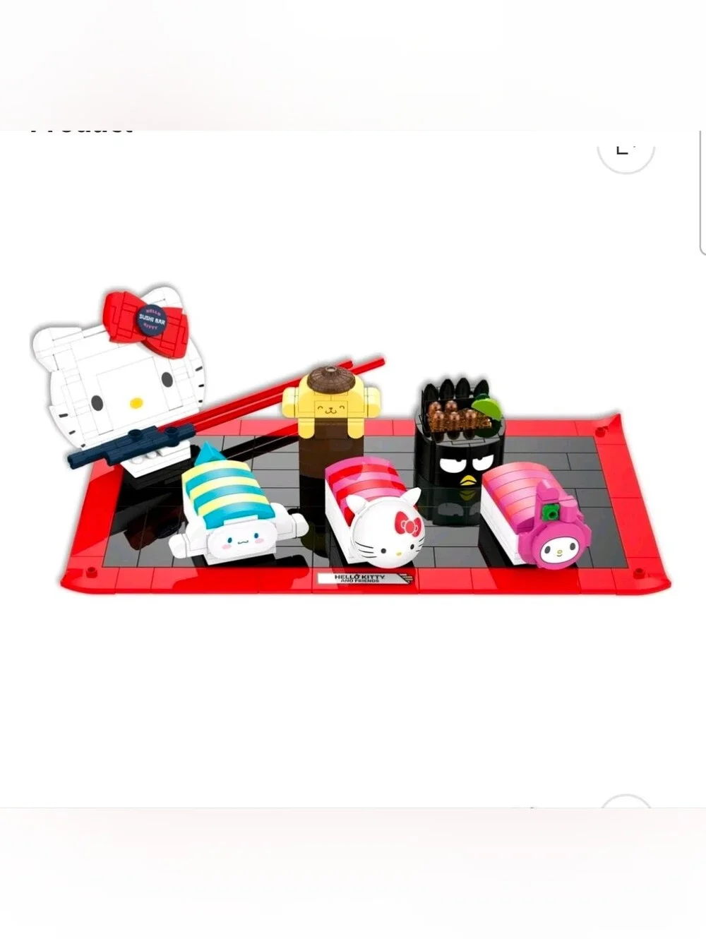 Brickcraft Sanrio Hello Kitty & Friends SushiPlatter Building Set
